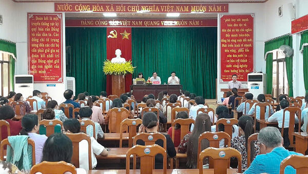 Phường Đăk Cấm khởi động bộ máy hành chính mới
