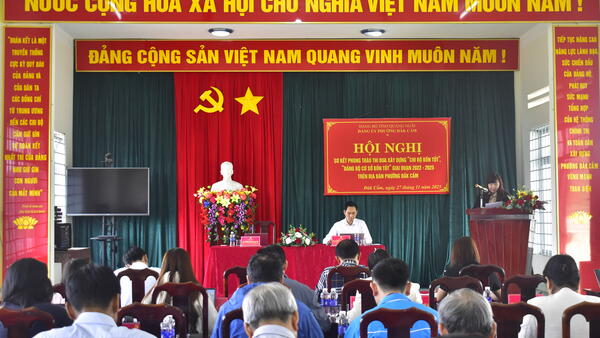 Hội nghị sơ kết phong trào thi đua xây dựng “Chi bộ bốn tốt, Đảng bộ  cơ sở bốn tốt”  giai đoạn 2022-2025