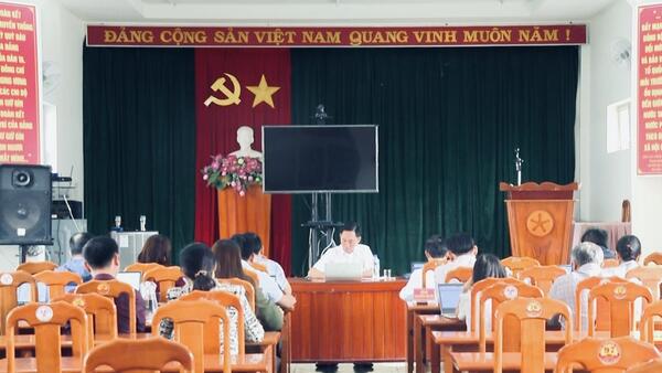 Uỷ ban Bầu cử phường Đăk Cấm họp triển khai một số nội dung công tác bầu cử đại biểu HĐND phường nhiệm kỳ 2026-2031